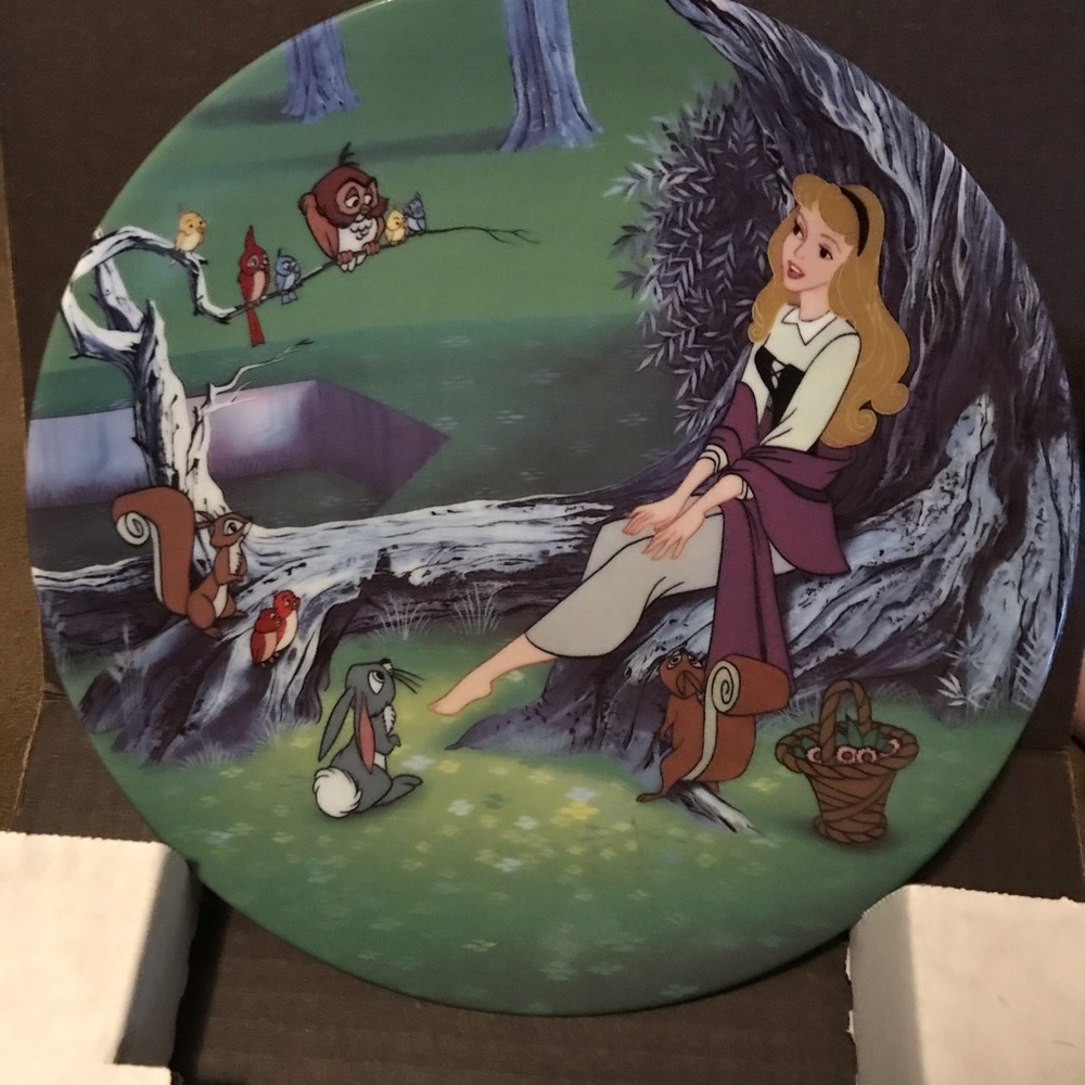 Sleeping Beauty Knowles Disney Collectible Plate